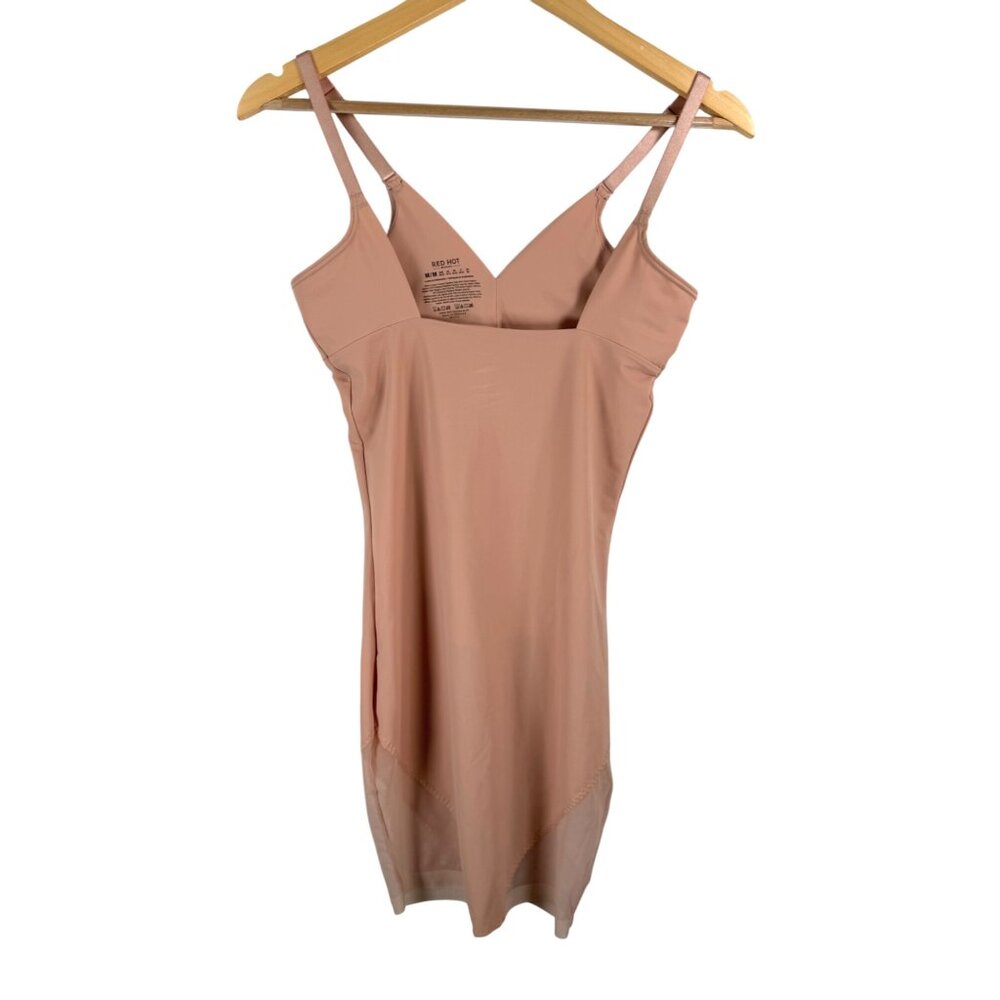 Spanx Red hot label open bust shaping slip tan‎ sz M